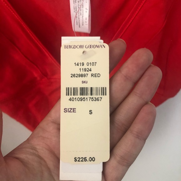 Fleur du mal red bodysuit - Picture 4 of 5